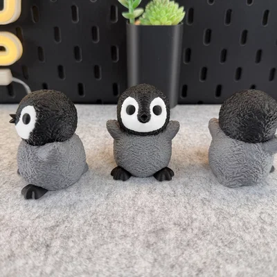 Chú chim cánh cụt dễ thương