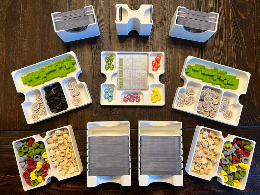 Khay đựng / Organizer cho board game Earth - Hỗ trợ cả các bản mở rộng Kickstarter - Image 1