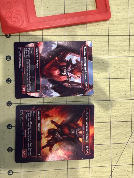 Đế giữ thẻ bài cho nhãn dán (Silhouette Cameo) - Image 1