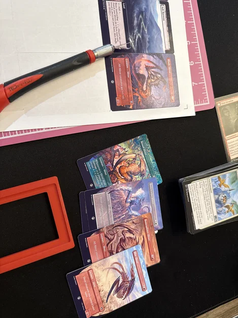 Đế giữ thẻ bài cho nhãn dán (Silhouette Cameo) - Image 2