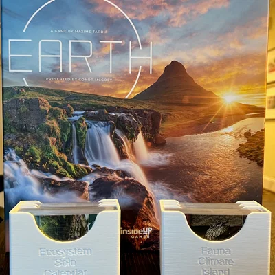 Khay đựng / Organizer cho board game Earth - Hỗ trợ cả các bản mở rộng Kickstarter