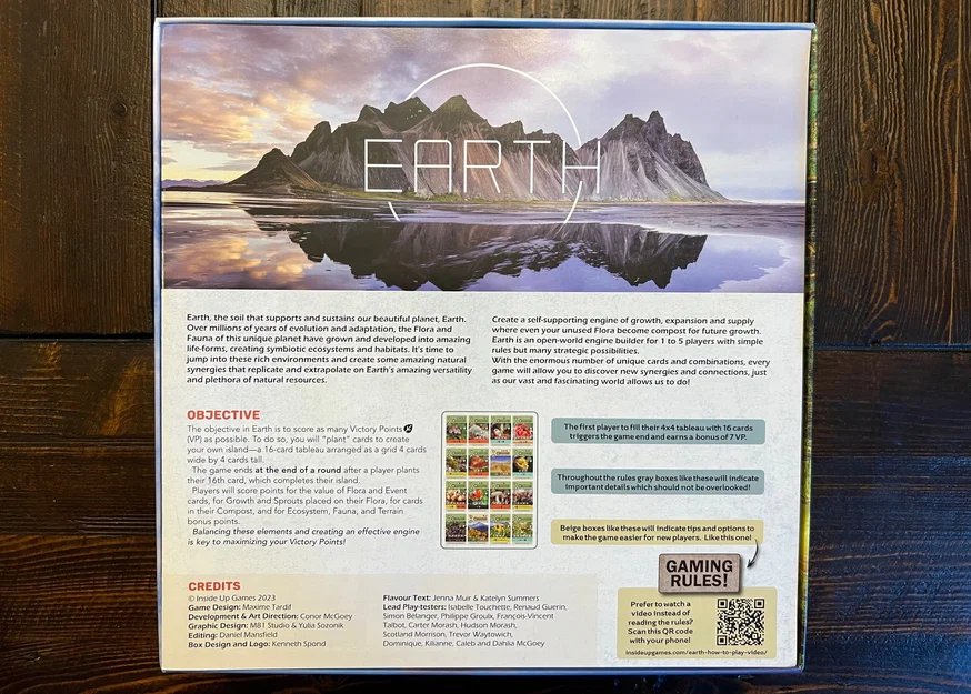 Khay đựng / Organizer cho board game Earth - Hỗ trợ cả các bản mở rộng Kickstarter - Image 5