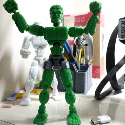 Mô hình Dummy 13 Hulk Remix - Phiên bản cơ bắp cực ngầu