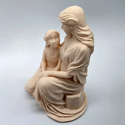 Tượng điêu khắc Mẹ & Con gái #2