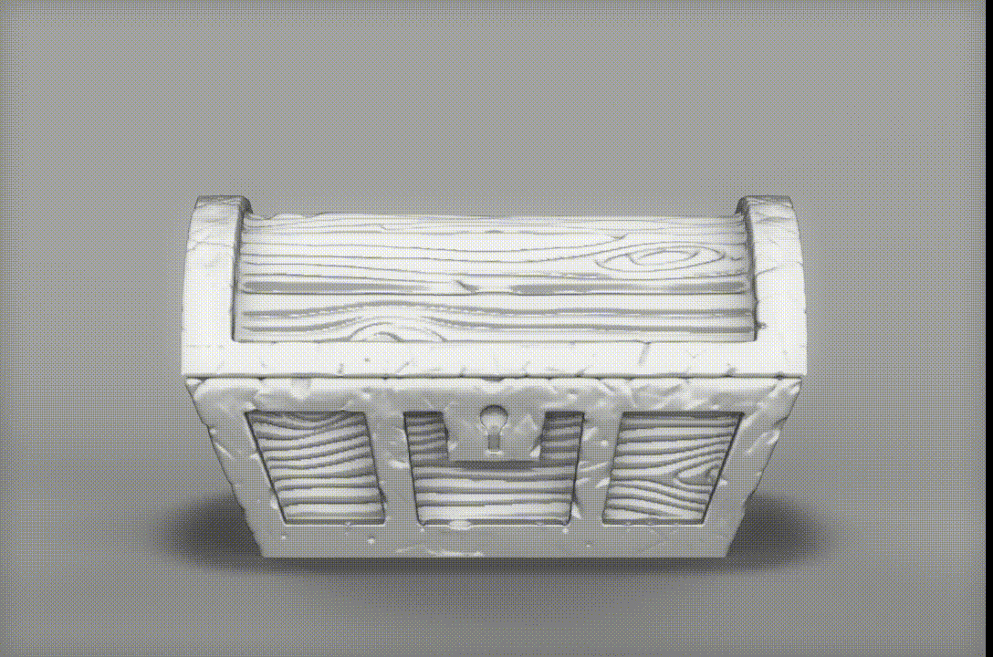 Rương Dark Souls: Mô hình trang trí / phụ kiện cho game bàn cờ tỷ lệ 25mm / 28mm - Thumbnail 3