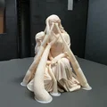 Tượng điêu khắc Mẹ & Con gái #2 - Thumbnail 7