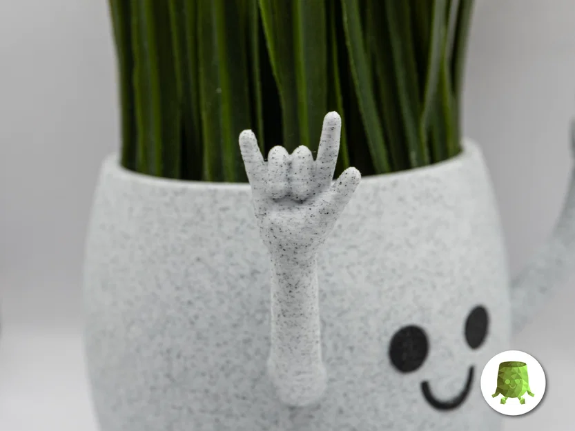 Chậu cây hình bàn tay Rock & Roll vui nhộn - Image 2