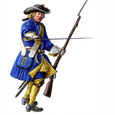Mô hình 3D Lính Ngự Lâm Thụy Điển - Swedish Musketeer chi tiết cao