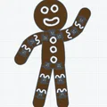Mô hình bánh gừng Giáng sinh cử động được (Articulated Gingerbread Man) - Thumbnail 2