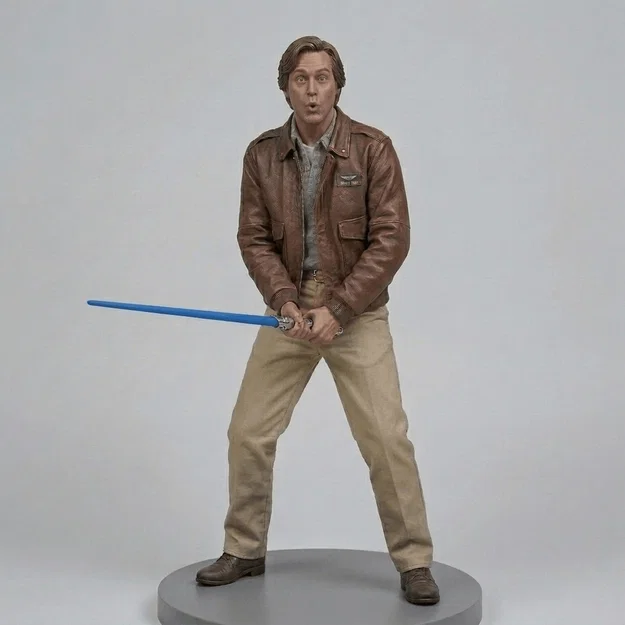 Mô hình in 3D nhân vật Lone Star phim Spaceballs 1987 cực chi tiết - Image 1