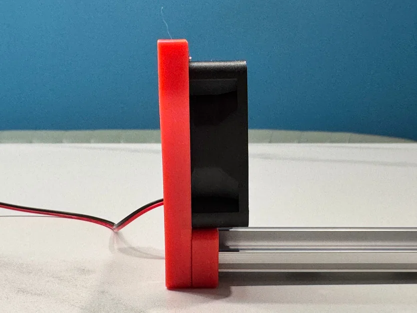 Giá đỡ quạt 5020 cho thanh DIN Rail nhôm Mercury One.1 - Image 9