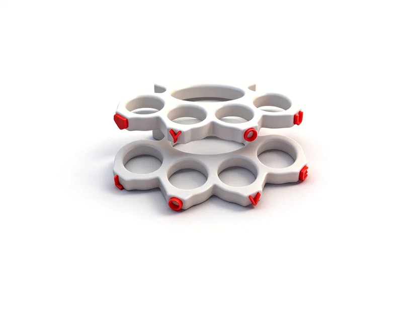 Love Punch Knuckle Duster – Mẫu công cụ tự vệ nhỏ gọn và phong cách - Image 2