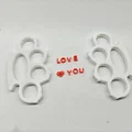 Love Punch Knuckle Duster – Mẫu công cụ tự vệ nhỏ gọn và phong cách - Thumbnail 4