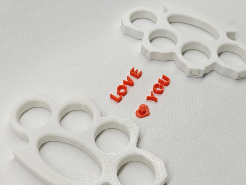 Love Punch Knuckle Duster – Mẫu công cụ tự vệ nhỏ gọn và phong cách - Image 5