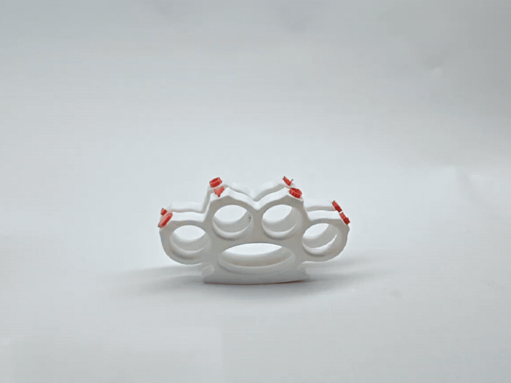 Love Punch Knuckle Duster – Mẫu công cụ tự vệ nhỏ gọn và phong cách - Image 7