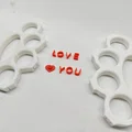 Love Punch Knuckle Duster – Mẫu công cụ tự vệ nhỏ gọn và phong cách - Thumbnail 8