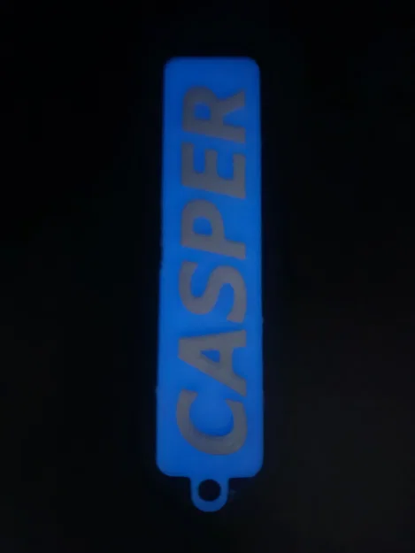 Móc khóa Casper phát sáng (Custom Design) - Image 1
