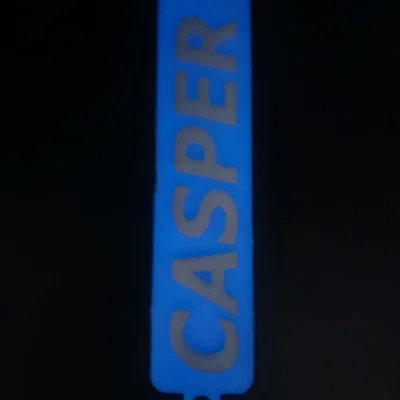 Móc khóa Casper phát sáng (Custom Design)