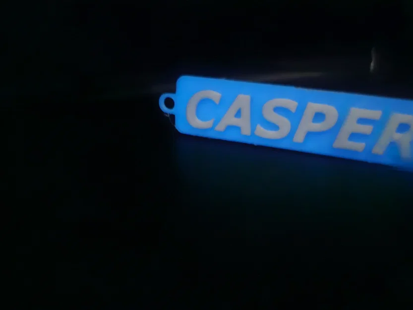 Móc khóa Casper phát sáng (Custom Design) - Image 2