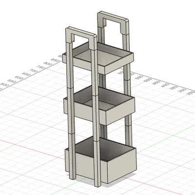 Kệ để đồ đa năng 3 tầng in 3D (Organizer GT570) thông minh, tiện lợi