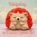 Chú Nhím Đáng Yêu Bên Những Đóa Hồng - Thumbnail 1
