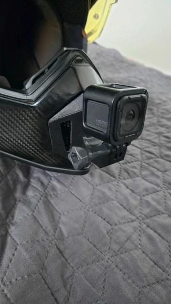 Ngàm gắn GoPro cho nón bảo hiểm AGV AX9 - Image 1