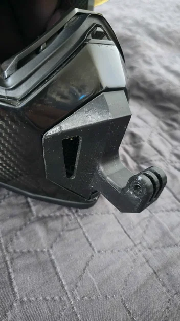 Ngàm gắn GoPro cho nón bảo hiểm AGV AX9 - Image 2