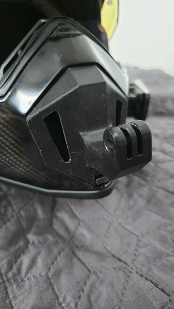 Ngàm gắn GoPro cho nón bảo hiểm AGV AX9 - Image 3