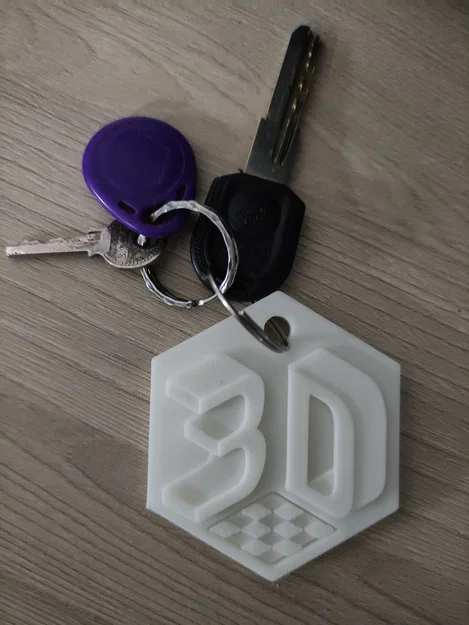 Móc khóa 3D thiết kế hình lục giác độc đáo cho tín đồ công nghệ - Image 2