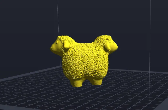 Mô hình trang trí cừu hai đầu (SheehS) in 3D độc đáo - Image 1