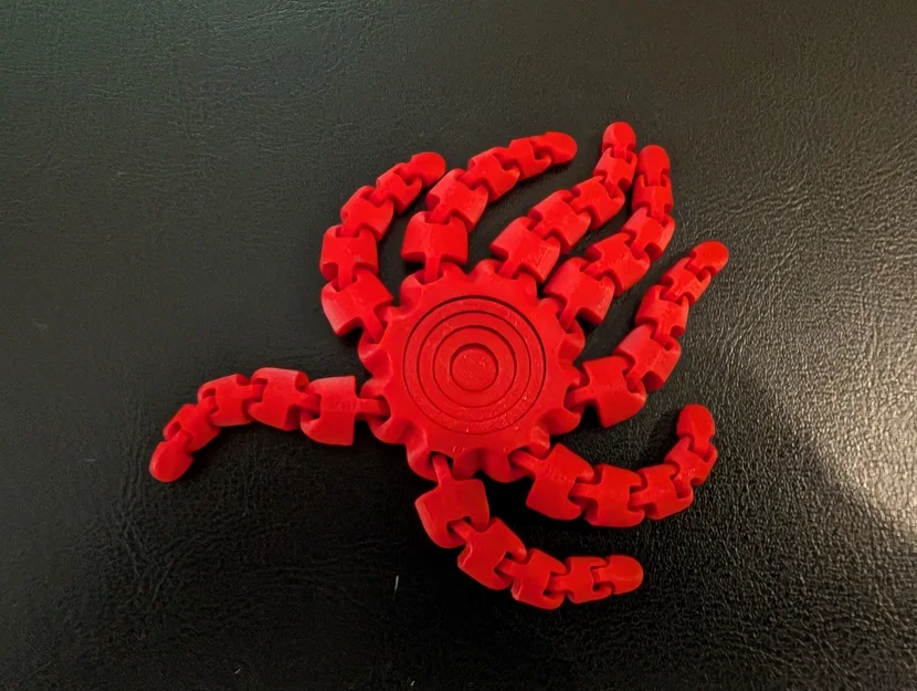 OctoTwist Desk Toy - Đồ chơi bạch tuộc xoay khớp nối - Image 2