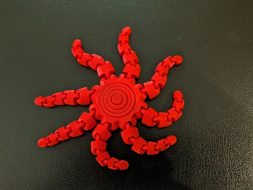 OctoTwist Desk Toy - Đồ chơi bạch tuộc xoay khớp nối - Image 3