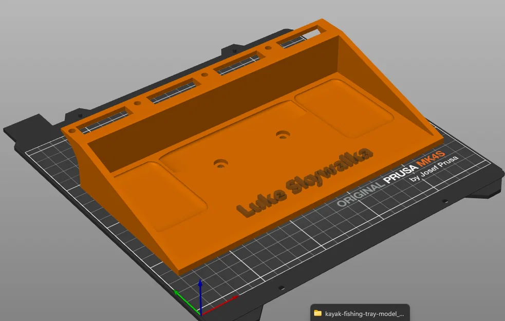 Khay Đựng Đồ Câu Cá Kayak Tùy Chỉnh - Phụ Kiện 3D Tiện Ích - Image 1
