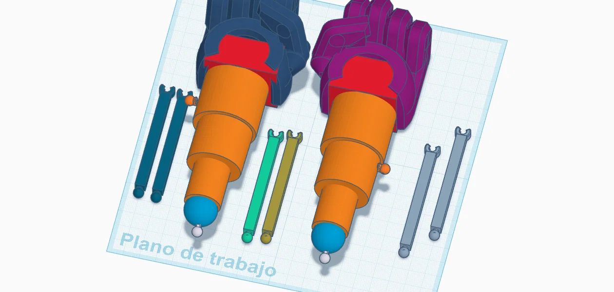 Mô hình nắm đấm Luffy Gear 3 cho Dummy 13 - Phụ kiện 3D ấn tượng - Image 1