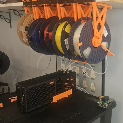 Bộ đệm filament (filament buffer) 90-135 độ cho MMU