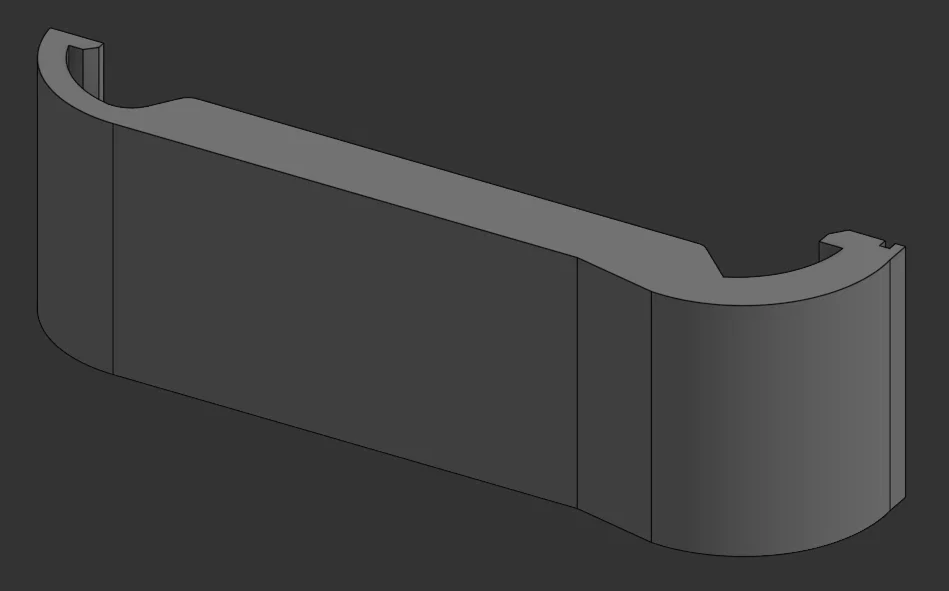 Nắp đậy pin GoPro 8 bản kín (không lỗ cắm USB) - In 3D dễ dàng - Image 1