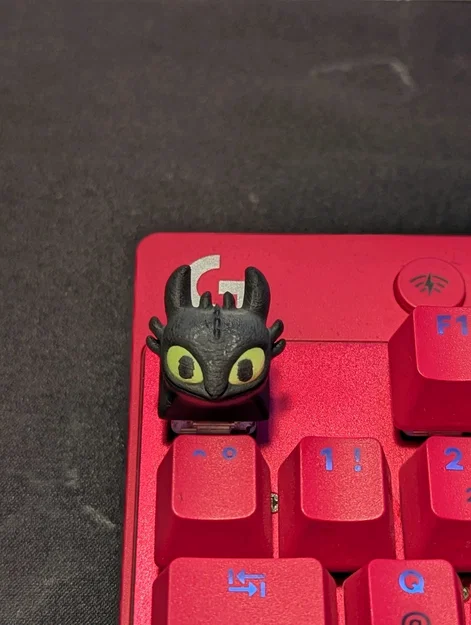 Keycap Night Fury (Lấy cảm hứng từ Toothless) - Image 5
