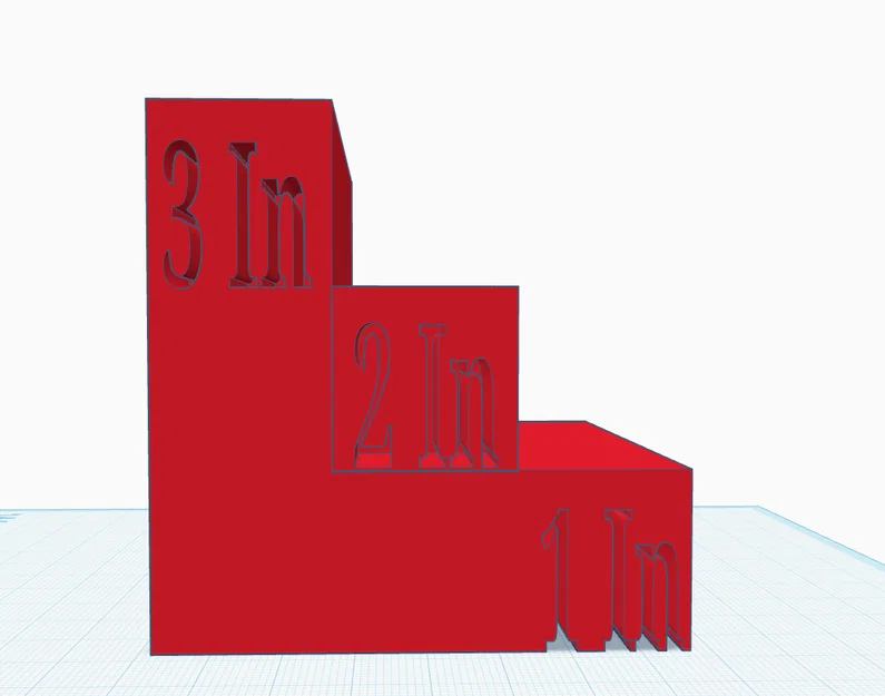 Mô hình khối 123in cube hỗ trợ đo lường và thiết kế 3D chính xác - Image 1
