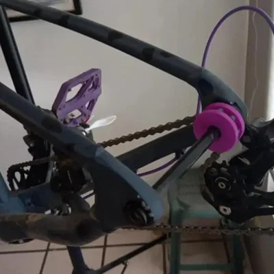 Dụng cụ vệ sinh sên xe đạp in 3D - Tiện lợi và dễ sử dụng