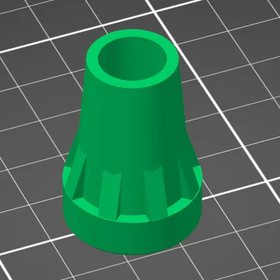 Đế cao su và vòng khóa cho gậy leo núi Elemental