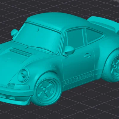 Mô hình 3D Porsche 911 964 Carrera 2
