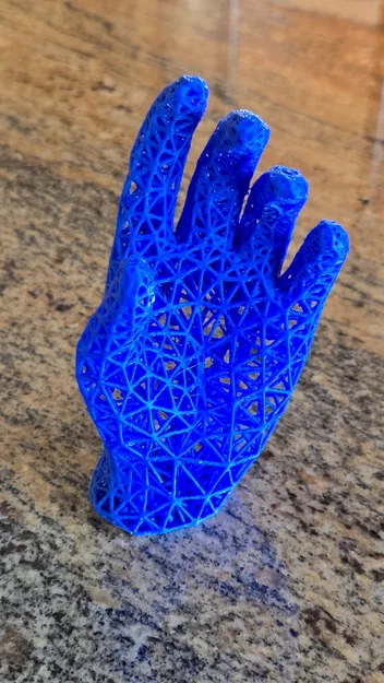 Mô hình Tetty Hand (Lưới tứ diện) - Image 1