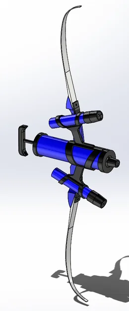 Mô hình phụ kiện cosplay Tri-stringer từ Splatoon 3 cho cung Galaxy Aspire 66" - Image 2