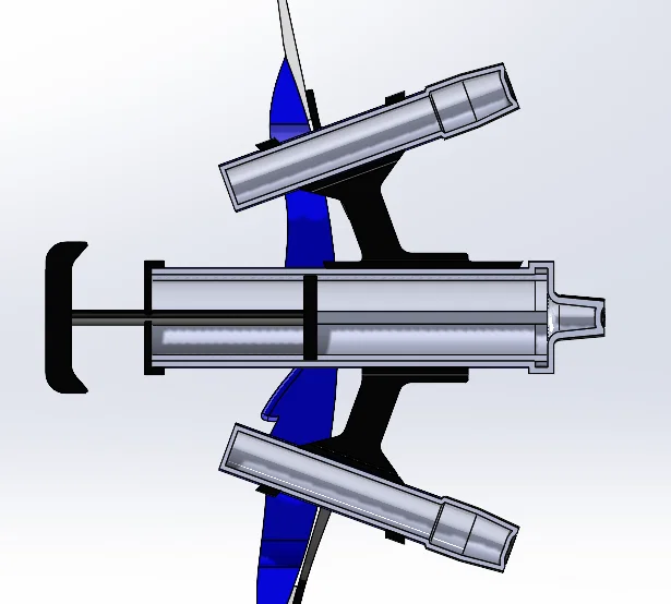 Mô hình phụ kiện cosplay Tri-stringer từ Splatoon 3 cho cung Galaxy Aspire 66" - Image 3