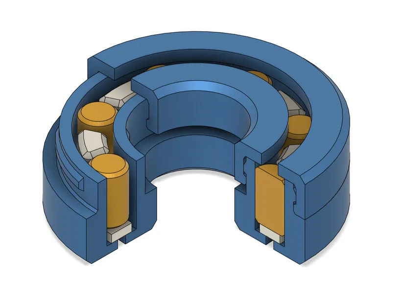 Vòng Bi Đũa 606 Vận Hành Hoàn Hảo (In 3D) - Image 3