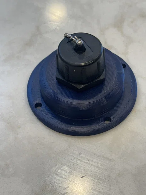 Đế gắn ổ cắm mạng RJ45 chống bụi cho xe trailer - Image 2