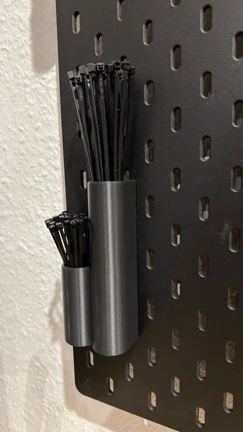 Giá treo dây rút (zip tie) cho bảng treo IKEA Skadis tiện lợi - Image 1