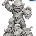 Chiến binh Orc (Orc Warrior) - Mô hình 3D độc đáo - Thumbnail 1