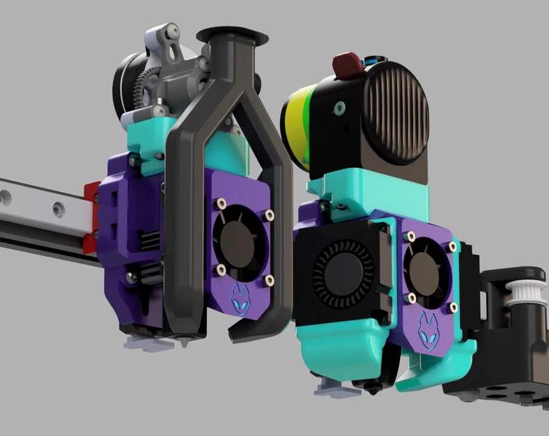 Yokai v3.5 Toolhead - Đầu in nhỏ gọn tích hợp dao cắt nhựa - Image 1