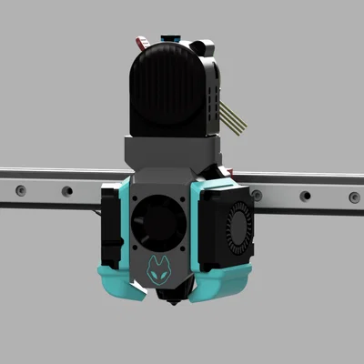 Yokai v3.5 Toolhead - Đầu in nhỏ gọn tích hợp dao cắt nhựa
